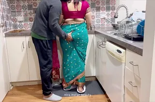 Super-hot 365 Duo's Desi Aunty Guy and Indian Bhabhi Devar Get Private with Taboo Fuck-fest