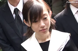 Step-step-sister and stepsister take turns penetrating & face-drilling in barred Chinese code of practice