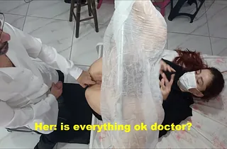 Red-hot Latin COUGAR gets fidgety wide of a insatiable gynecologist