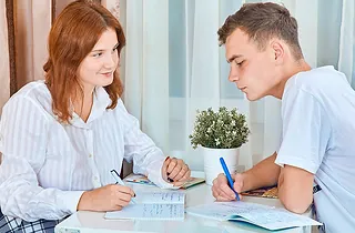 College Girls make a orgy break