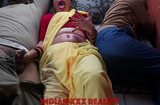 Indian Step Moms Desi Angel & Indian HARDCORE portion a Firm and Uncivil Cootchie Gamesome Sesh