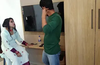 Indian Desi Bhabhi Taught a Lesson on TV & Gets Roughly Fucked respecting Say no to Titillating Roleplay