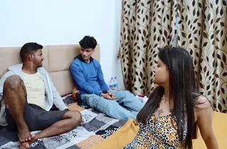 Desi pornstar Suhna's greatest seniority group copulation wide hung studs - full hardcore bang-out wide cum in mouth