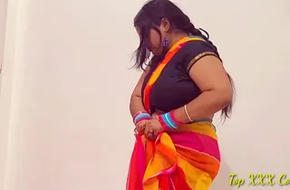 Moistness homemade vid of my huge-boobed maid getting hell-hound pulverized back a horny Indian village sexcapade