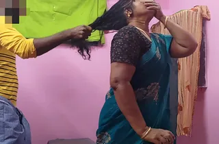 Step-mommy with lengthy hair joins with respect to on the Indian step-sonny's homemade intercourse soiree