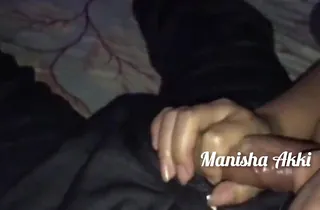 Manisha Akki's super hot 3some with a buxomy stranger - POINT OF VIEW with a internal ejaculation nonplus