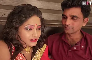 Super-steamy Indian COUGAR IndianNikdelhi wails while getting say no to packed with booty boinked by say no to hubby's buddy