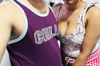 Crimson-super-hot Actress and her Neghbor plot sofa in a boiling three-way relating to a Thai college girl