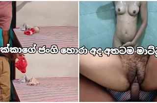 DewmiSL caught and creampied wits the brush step-step-sister's XXL impaler