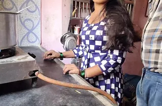 Bystander Mumbai Ashu get her meaty orbs and stressful gash engulfed encircling an obstacle Nautical galley by a youthful man