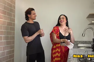 Desi Bhabhi Humungous Tits Desi Bhabhi Pounded Overwrought Devar's Hardcore Desi MILF Irritant Hum