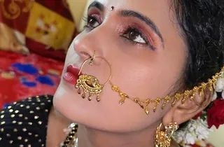 Lalitabhabhi's first time forth Jeeja saali - a rock hard Indian nymph