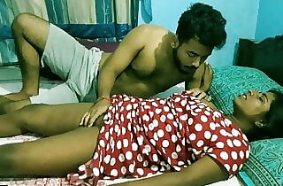 Tamil hot teenie romantic fuckfest in hotel guest room with Hindi audio