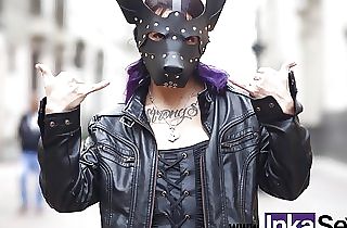 Nymphomaniac Metal Head Is Bound Up And Humiliated As A Pet By Bulky Pervert. Otakustonerfit