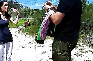 Skinny Teen Tania Pickup for First-ever Assfuck at Public Beach by old Guy